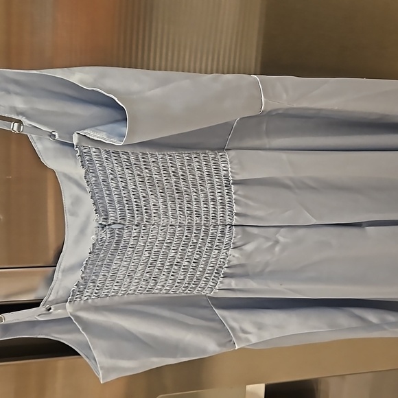 💕REFORMATION💕 Solay Silk Dress ~ Mineral 6 NWT - Picture 13 of 16